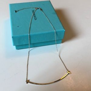 NIB silver Tiffany necklace